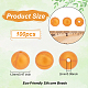 Пищевые экологически чистые силиконовые бусины SIL-WH0010-10C-2