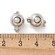 Застежки латунные коробки KK-Z083-15P-3