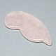 Tablas de gua sha de cuarzo rosa natural G-S265-15-2
