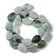 Brins de perles de jadéite du myanmar naturel G-A092-B01-03-3