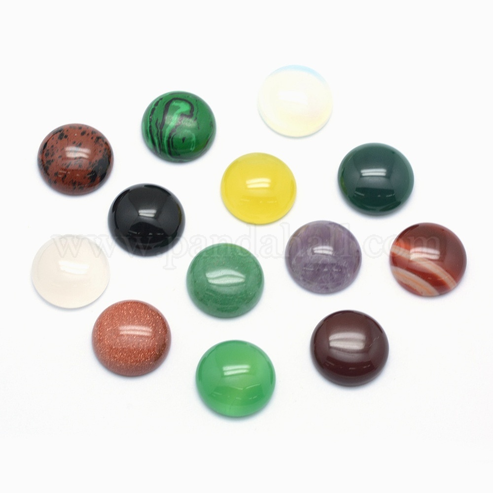 Wholesale Natural & Synthetic Mixed Stone Cabochons - Pandahall.com