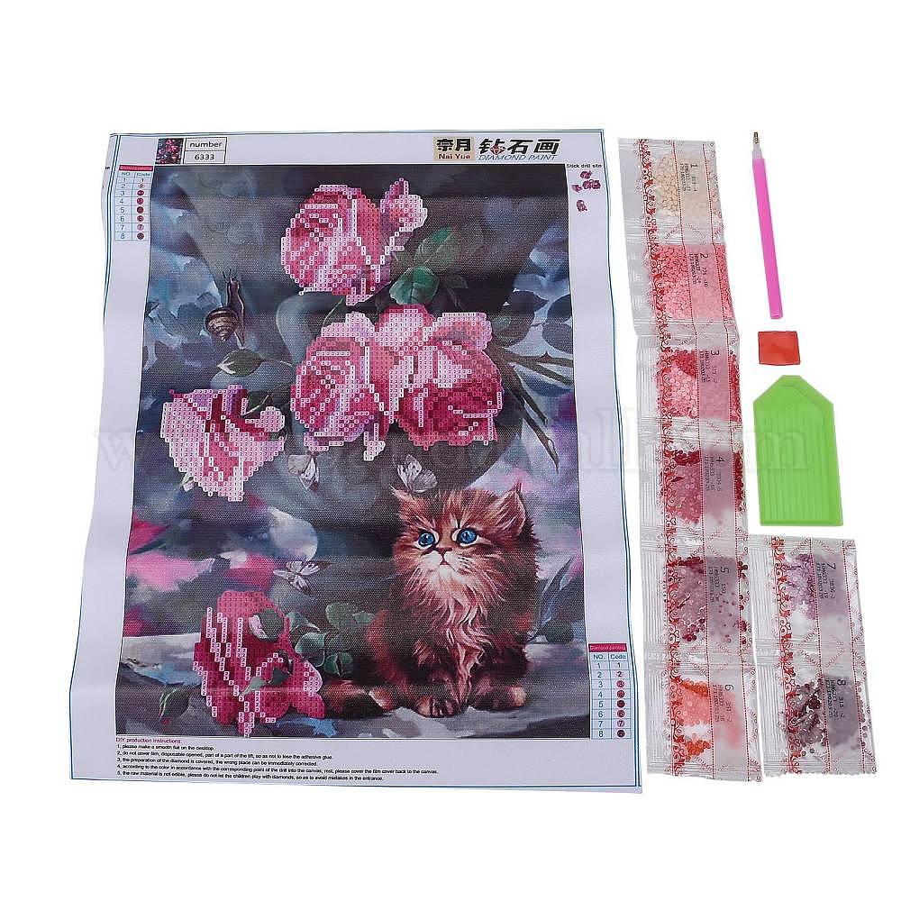 Wholesale DIY Diamond Painting Canvas Kits For Kids - Pandahall.com