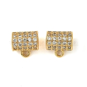 Латунные дужки из латуни с микропаве из кубического циркония KK-M277-09E-G