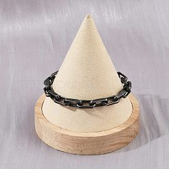 Браслеты-цепочки из нержавеющей стали 304 для женщин и мужчин BJEW-Z143-29AS