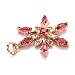 Латуни циркония кубической подвески ZIRC-O044-02E-RG