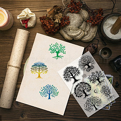 Individuelle transparente Stempel aus PVC-Kunststoff&nbsp;DIY-WH0439-0443