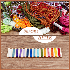 Доска для намотки деревянной проволоки DIY-WH0033-61