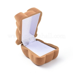 Portagioie in velluto a forma di orso&nbsp;X-VBOX-L002-C01