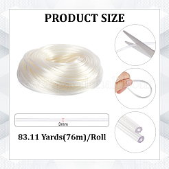 Cordon PVC translucide de 76 m&nbsp;OCOR-WH0082-518A-02