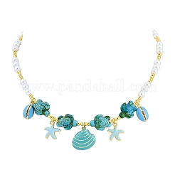Pendentif en forme de coquillage&nbsp;KK-CBA4547-04B-G
