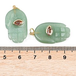 Естественный зеленый авантюрин подвески&nbsp;G-Z134-05A