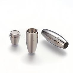 Fermoirs magnétiques en acier inoxydable 304 lisse et résistant au ternissement avec emembouts collées&nbsp;MC089