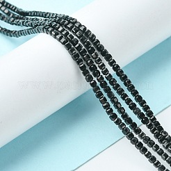 Натуральный черный турмалин бисер нитей&nbsp;LS-G-F748-Y02