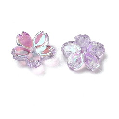 Прозрачная шапочка из бус из АБС-пластика FIND-B043-03B