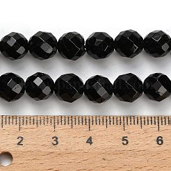 Натуральный черный турмалин бисер нитей&nbsp;G-H329-E02-8mm