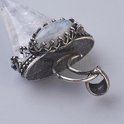 Природный кристалл кварца большие подвески&nbsp;G-F639-06F