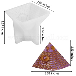 Силиконовые Молды для свечей в форме пирамиды DIY-SZ0007-16