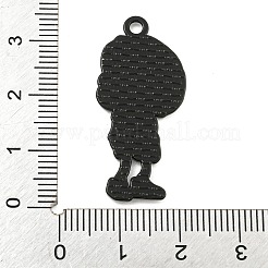 Halloween-Legierung Emaille-Anhänger&nbsp;ENAM-M220-02K-B