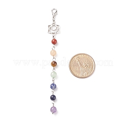 Natürliche edelstein anhänger dekoration sets&nbsp;HJEW-JM00692