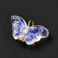 Гальванизировать прозрачные стеклянные подвески X1-PALLOY-JF00903