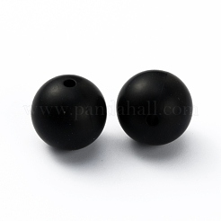 Силиконовые бусины&nbsp;SIL-WH0012-001N