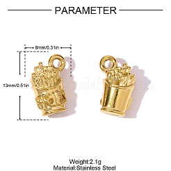 Подвески из нержавеющей стали 304&nbsp;STAS-OY008-47G