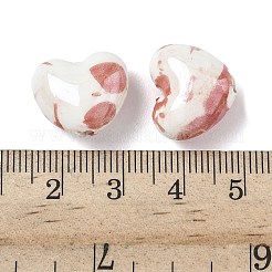 Perles en porcelaine manuelles&nbsp;X1-PORC-K003-04E