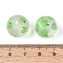 Прозрачные матовые акриловые бусины&nbsp;FACR-T008-03A