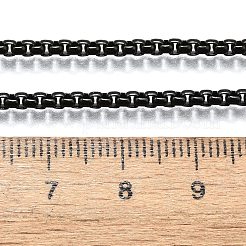 Collane a catena in acciaio inossidabile 304&nbsp;X-NJEW-P244-01B