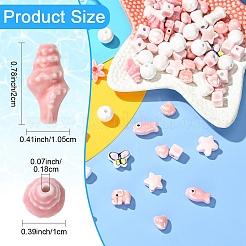 Фарфоровые бусины ручной работы&nbsp;PORC-YW0001-73