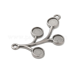 Подвеска-кабошон из не тускнеющей нержавеющей стали 304 STAS-N103-72P