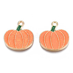 Herbst-Thema-Rack-Plating-Legierung Emaille-Anhänger&nbsp;PALLOY-N164-007