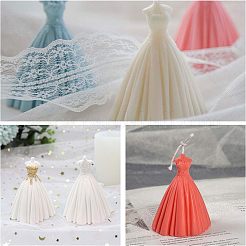 Наборы силиконовых форм для свадебного платья DIY-OC0003-20