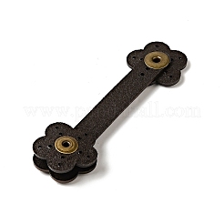 Цветок воловья кожа пришить застежки для кошелька&nbsp;FIND-D027-08B