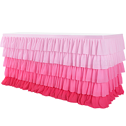 Юбка для стола из ткани&nbsp;AJEW-WH20070-168E