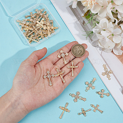 42шт 7 стиля подвески из сплава со стразами&nbsp;FIND-PH0028-49