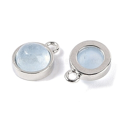 Подвески из натурального аквамарина G-K372-03P-03