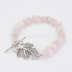 Браслеты из натурального смешанного камня BJEW-JB02930