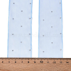Einseitig bedrucktes Satinband aus Polyester und Acryl&nbsp;SRIB-T009-06E