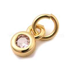 Латунь прокладывает кубические циркониевые прелести KK-A266-45G