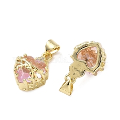 Латунные микро проложить кубического циркония подвески&nbsp;KK-F930-27C-G