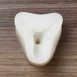 Рождественская голова оленя diy подсвечник силиконовые Молды&nbsp;LS-SIMO-B002-05