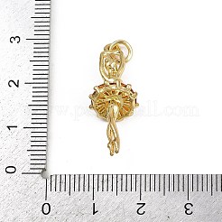 Латунные микро проложить кубического циркония подвески KK-D409-42G-C