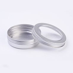Lattine di alluminio rotonde&nbsp;CON-WH0010-01-100ml