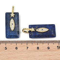 Pendenti sfaccettati in lapislazzuli naturali&nbsp;GG-CBA4154-06G-07