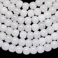 Натуральный Malaysia нефритовые бусы пряди&nbsp;G-B165-F13-10x10mm