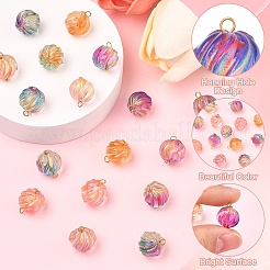 30 шт. подвески из запекаемого стекла&nbsp;PALLOY-YW00146