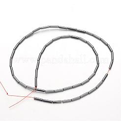 Non magnetici fili di perline di ematite sintetico&nbsp;G-F300-37B-09