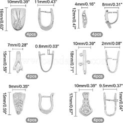 24шт. набор из 6-х латунных зажимных скоб KK-FH0002-02