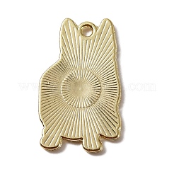 合金エナメルチャーム  ライトゴールド  犬とボール  キャメル  26x15x1.5mm  穴：1.6mm&nbsp;ENAM-CJC0006-30